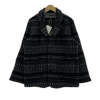 テーラードジャケット dress hippy NEW ORLEANS KNIT JACKET 黒 S ブラック