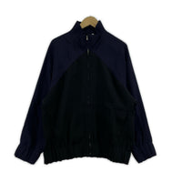ジャケット OVERCOAT RAGLAN SLEEVE BLOUSON WITH STAND COLLAR スタンドカラーブルゾン 0 ブラック
