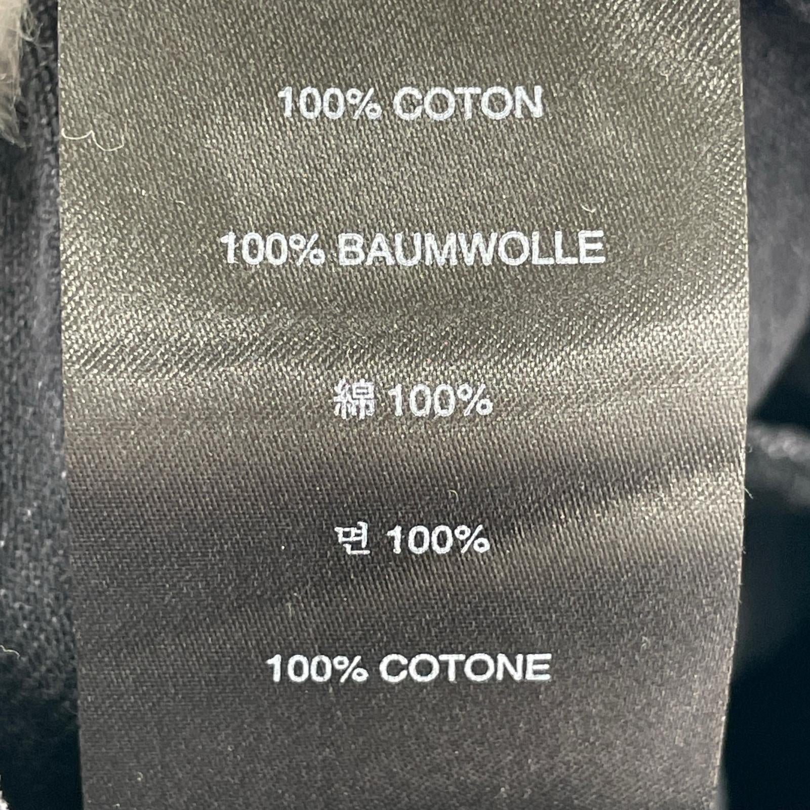 長袖シャツ entire studios HERCULEAN SHIRT ブラックデニムシャツ XS ブラック