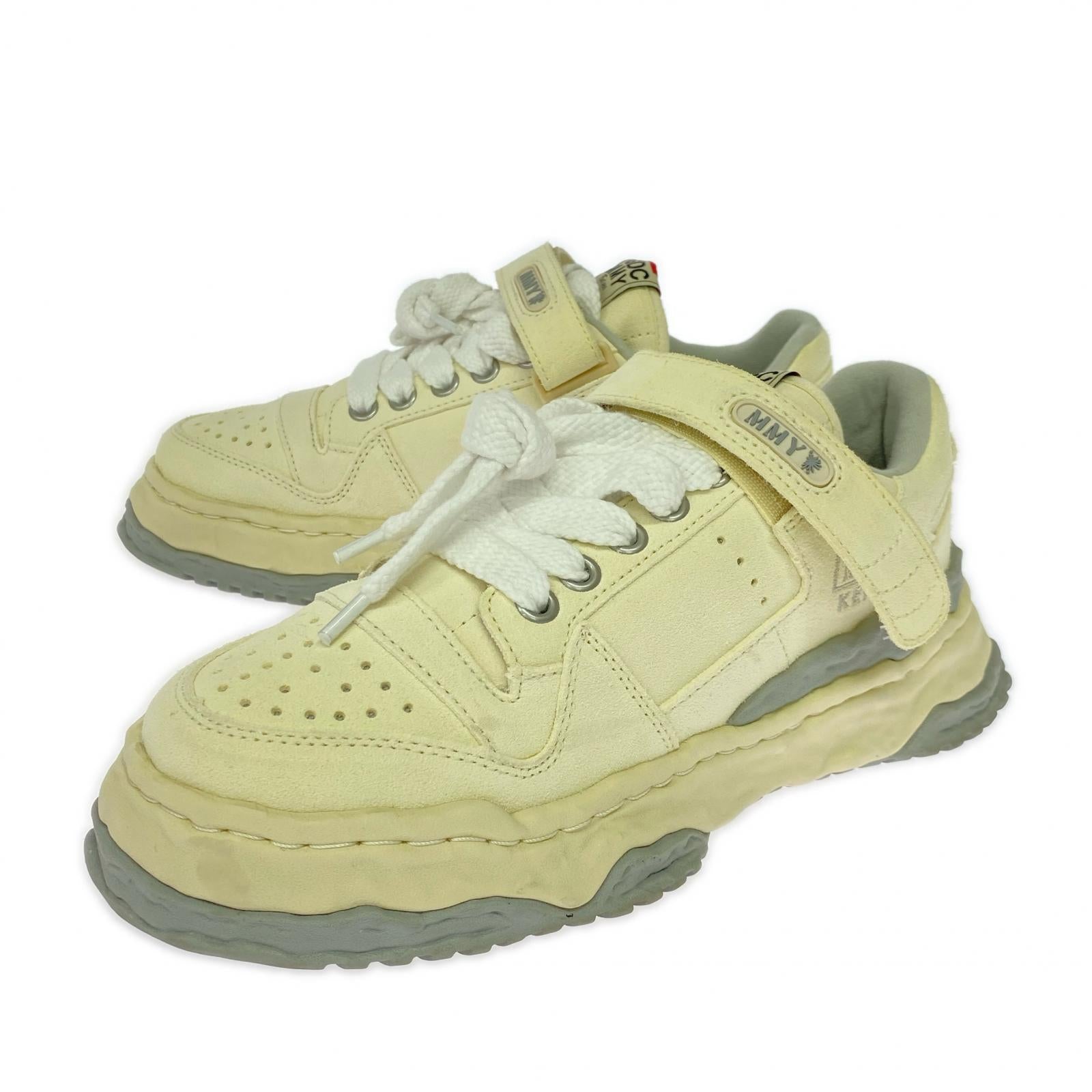スニーカー MIHARA YASUHIRO×GDC KEITH OG Sole Leather Low-Sneaker ローカットスニーカー 42 ホワイト 42 ホワイト