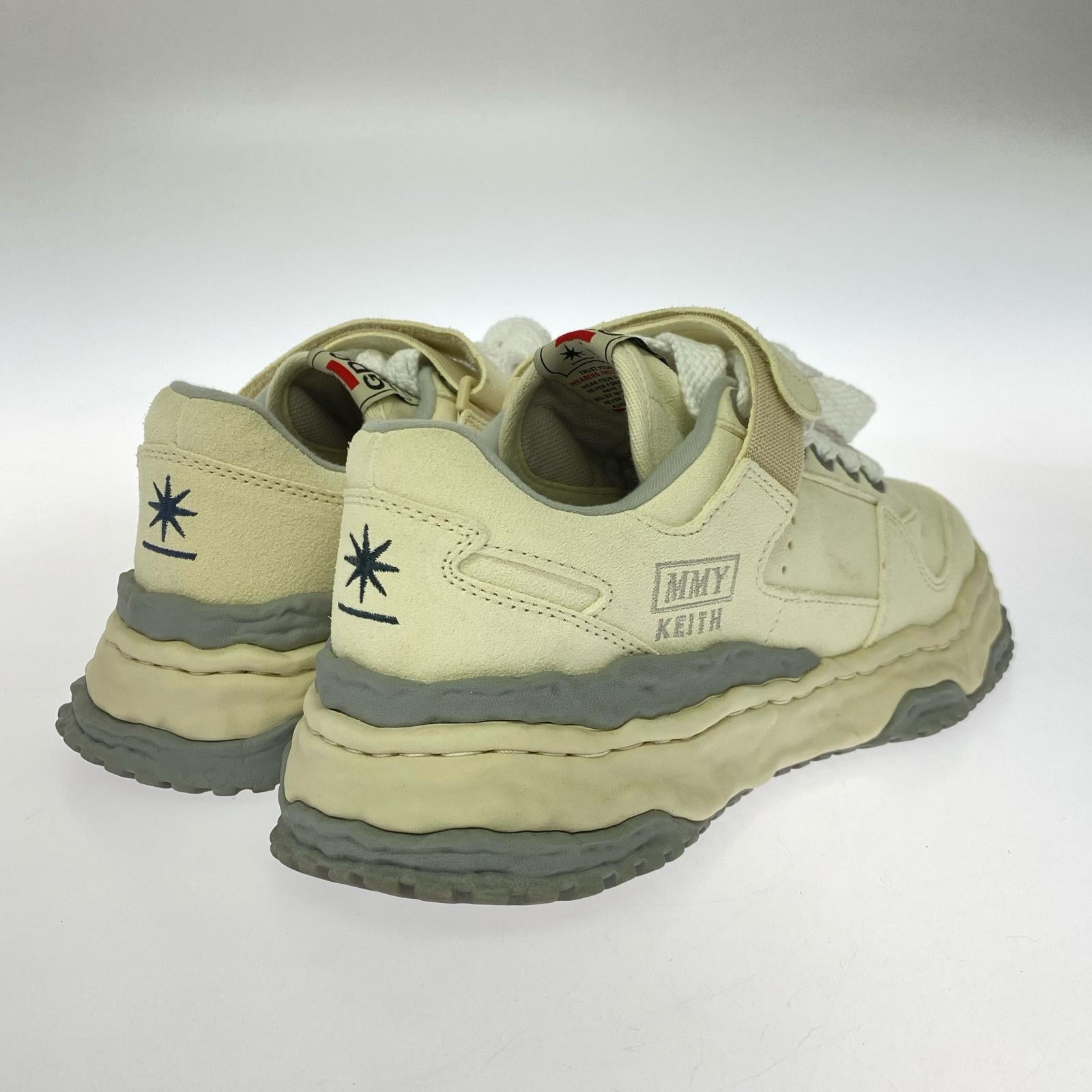 スニーカー MIHARA YASUHIRO×GDC KEITH OG Sole Leather Low-Sneaker ローカットスニーカー 42 ホワイト 42 ホワイト