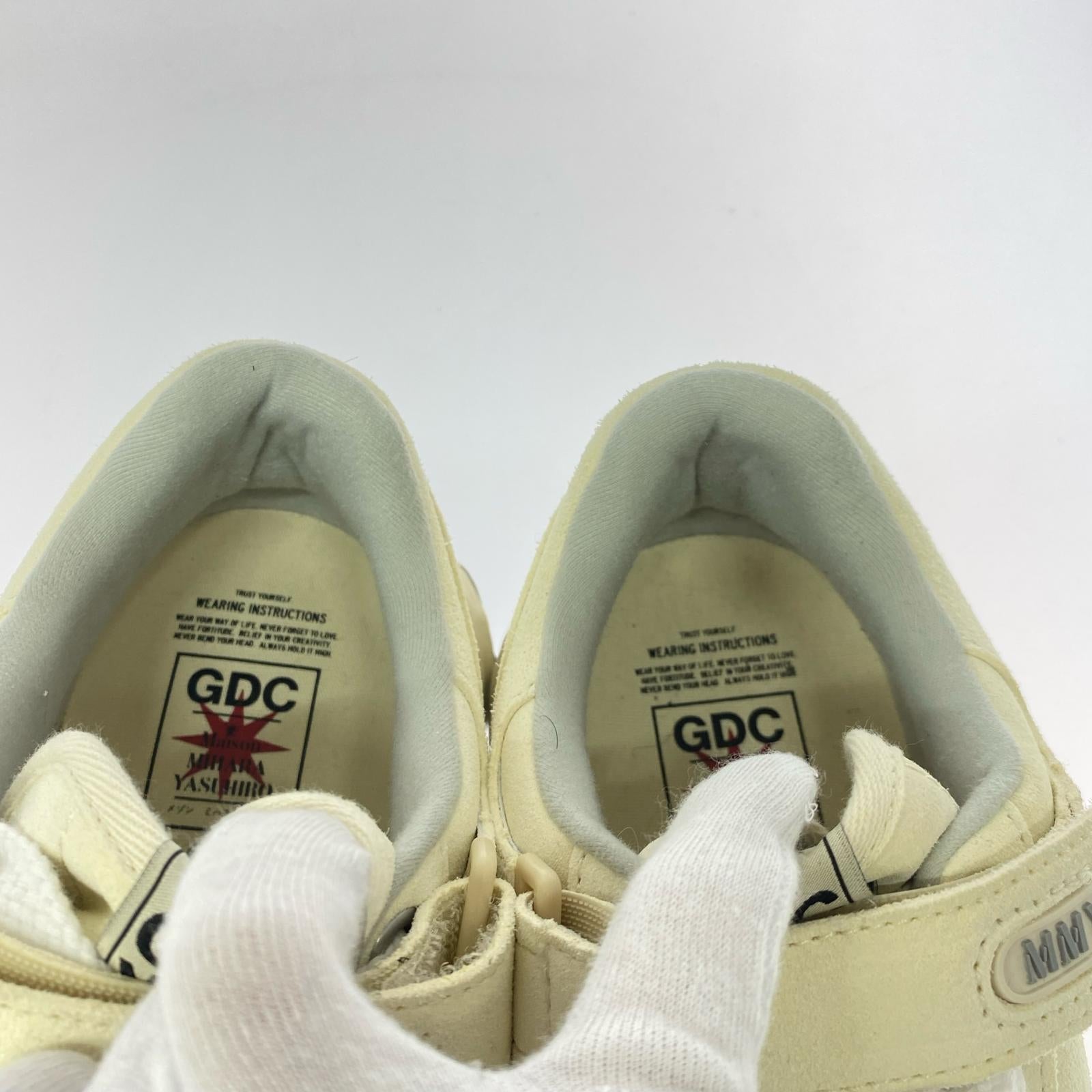 スニーカー MIHARA YASUHIRO×GDC KEITH OG Sole Leather Low-Sneaker ローカットスニーカー 42 ホワイト 42 ホワイト