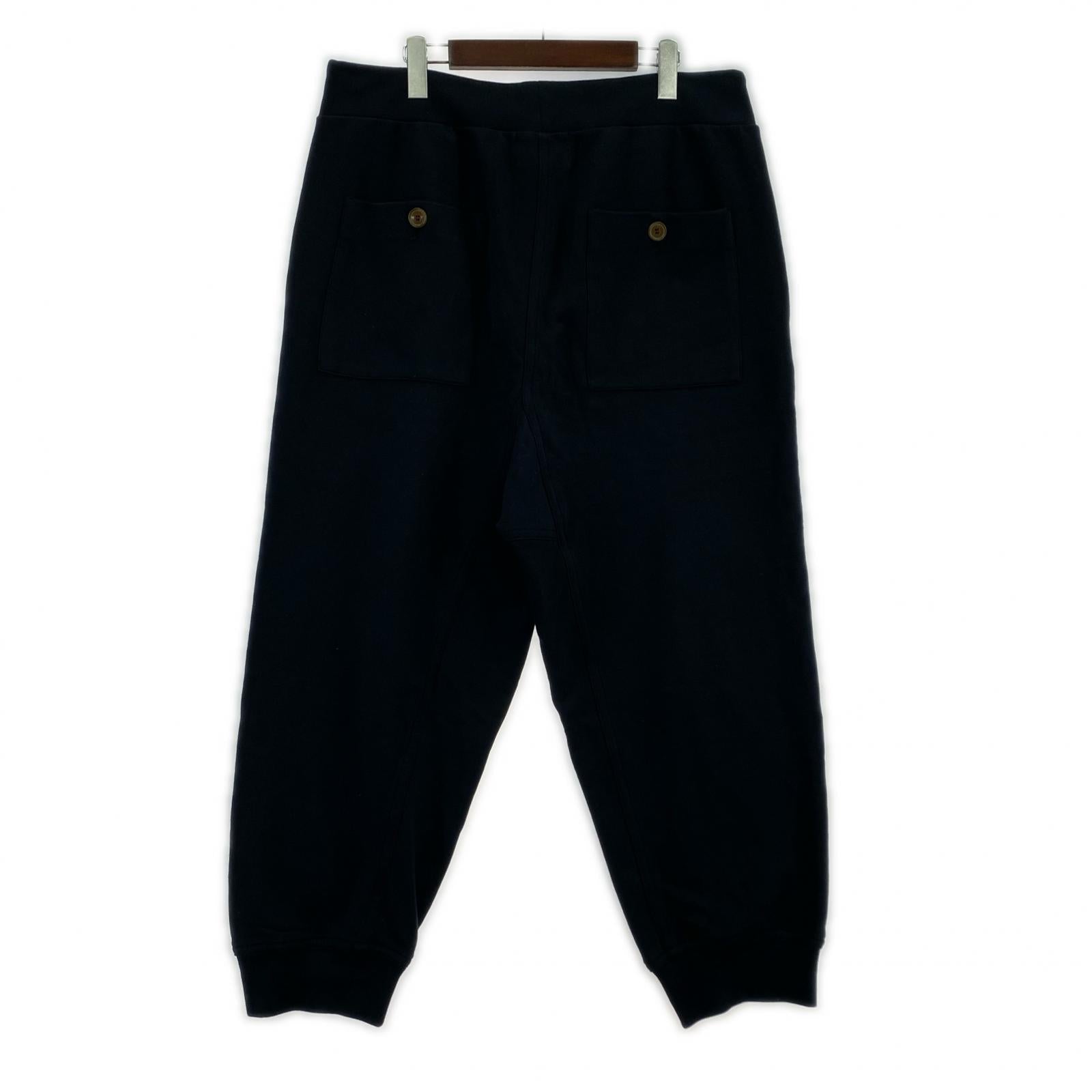 パンツ Vivienne Westwood 19SS オーブ刺繍 スウェットサルエルパンツ L 黒 L ブラック