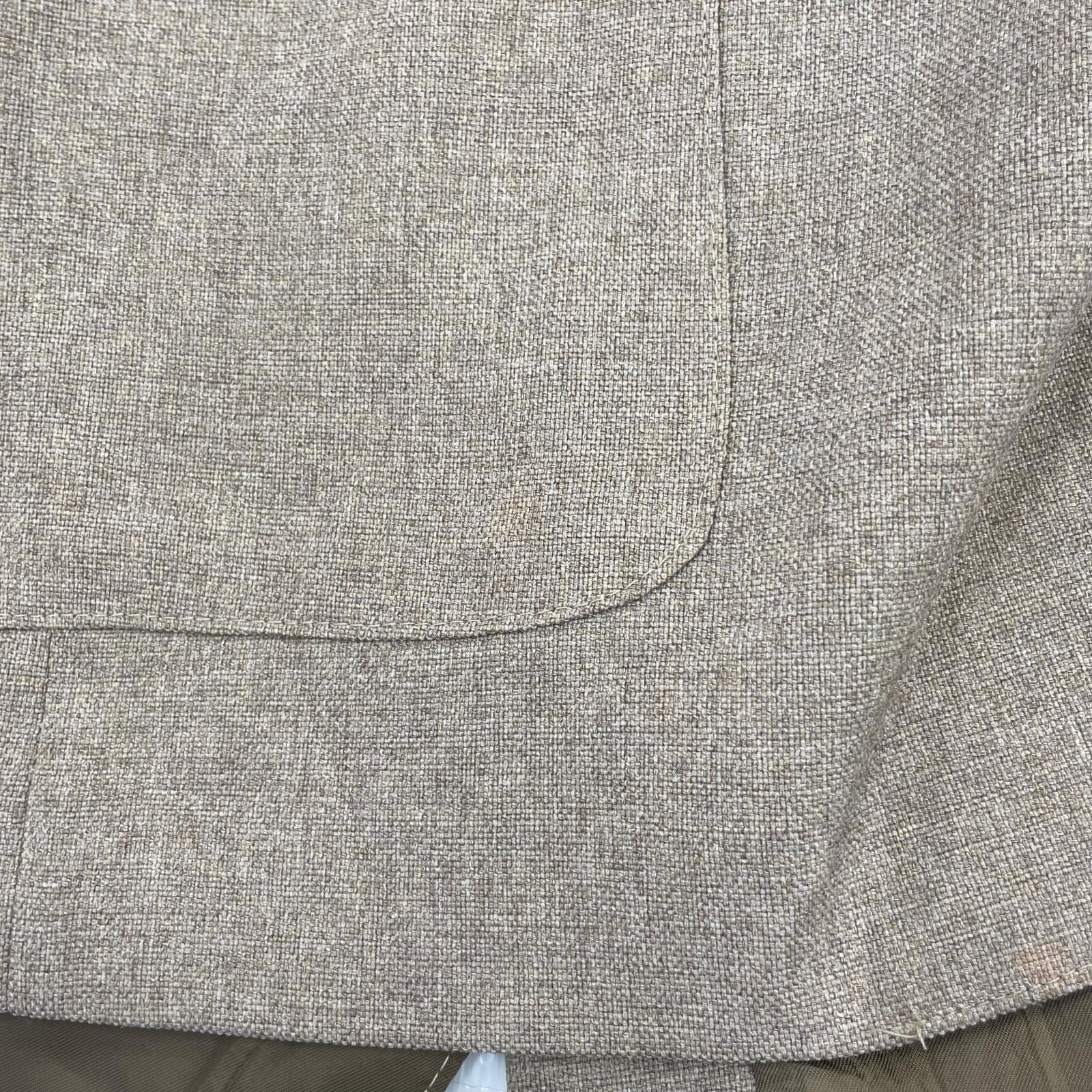 テーラードジャケット Action Suit 茶 40 ベージュ