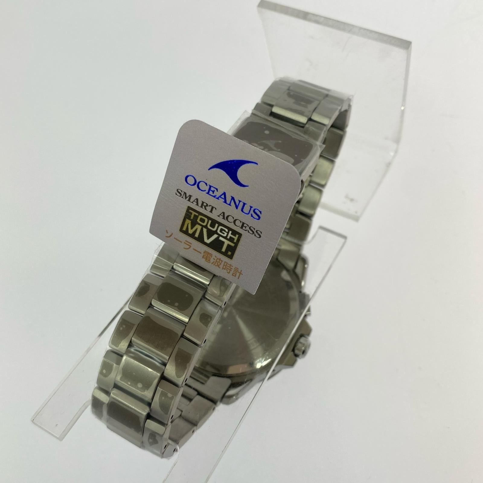 腕時計 OCEANUS/電波ソーラー/OCW-T150 シルバー