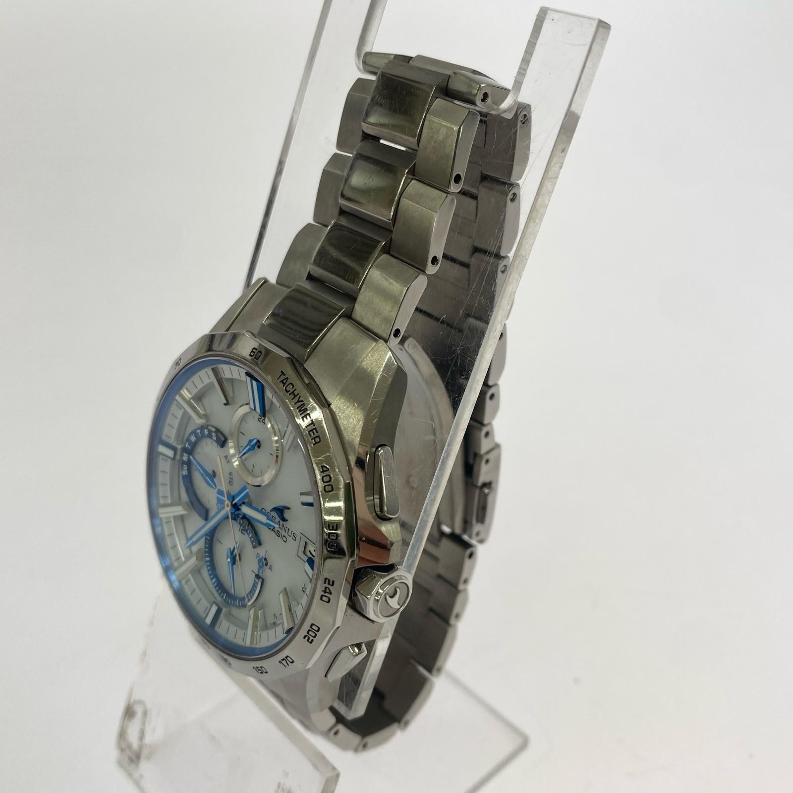 腕時計 OCEANUS/電波ソーラー/OCW-S4000F-7AJF シルバー