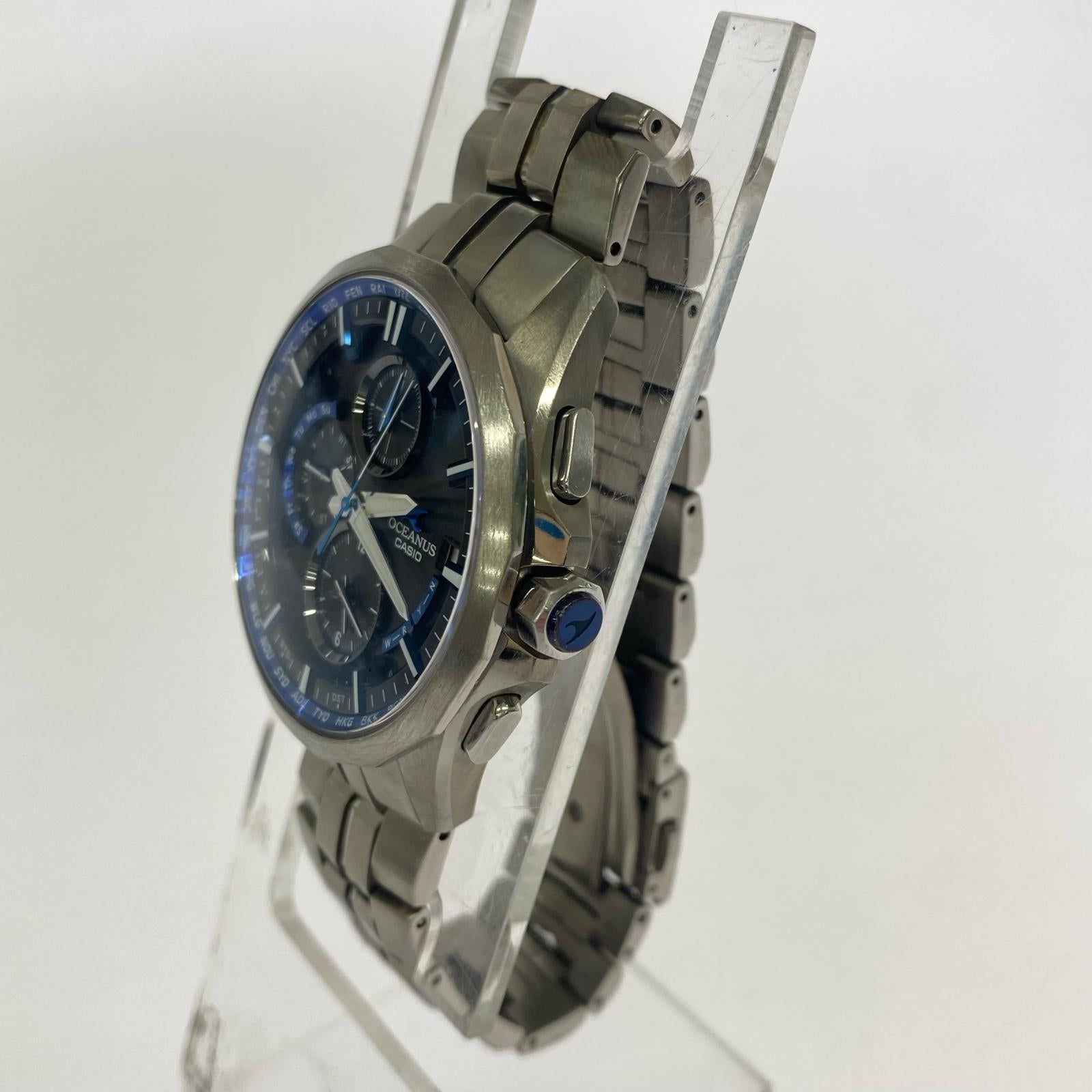腕時計 OCEANUS/電波ソーラー/OCW-S3000-1AJF シルバー