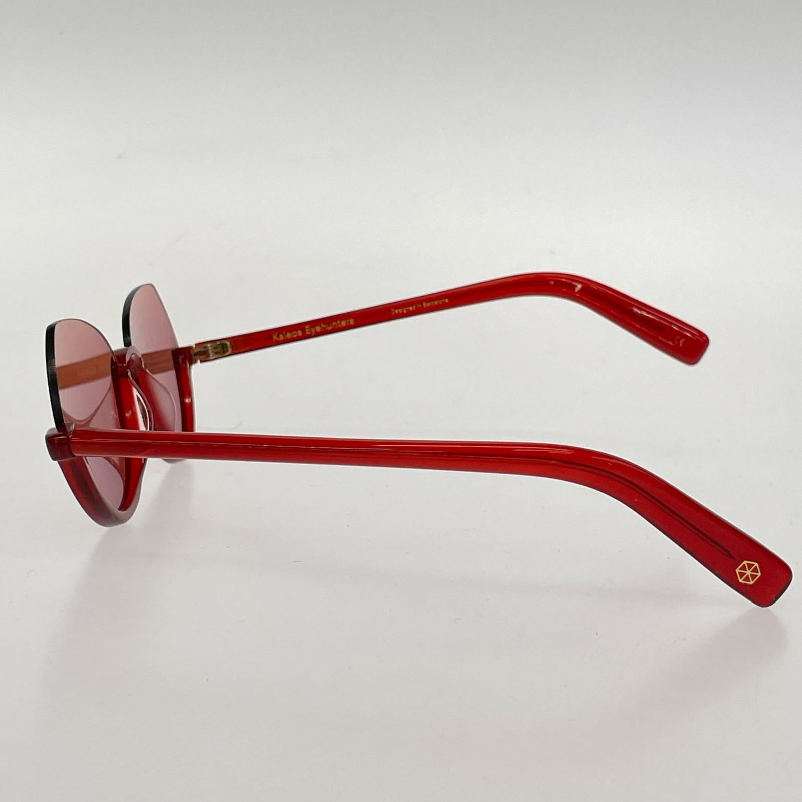 その他帽子 Kaleos Eyehunters Lund 眼鏡 赤 レッド