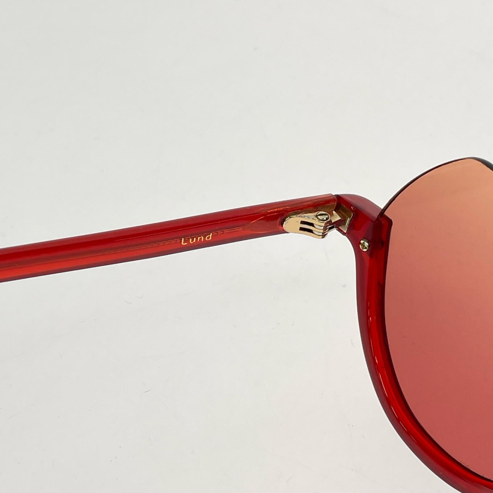 その他帽子 Kaleos Eyehunters Lund 眼鏡 赤 レッド