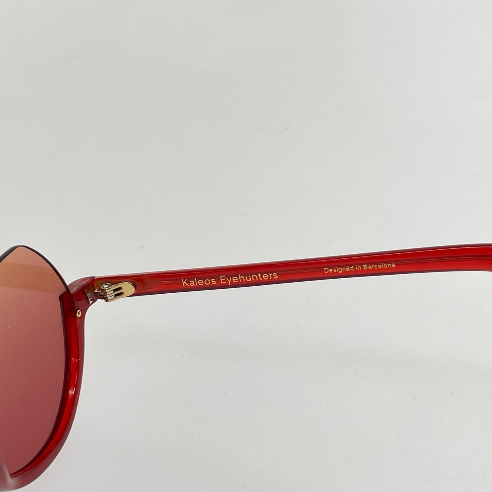 その他帽子 Kaleos Eyehunters Lund 眼鏡 赤 レッド