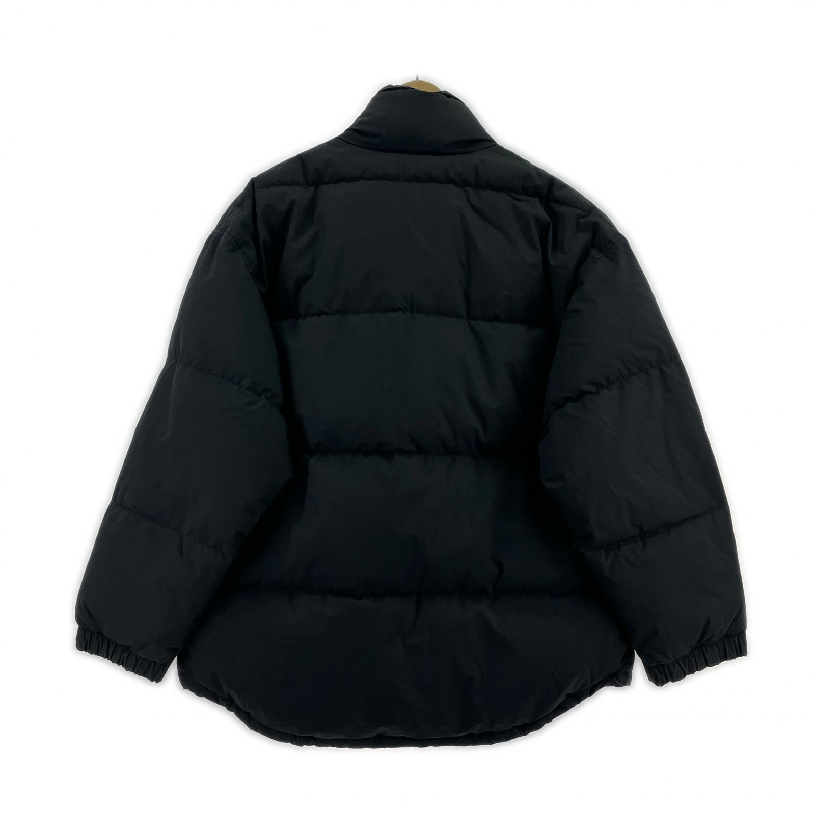 ジャケット ショート丈ダウンジャケット BLK (M) M ブラック