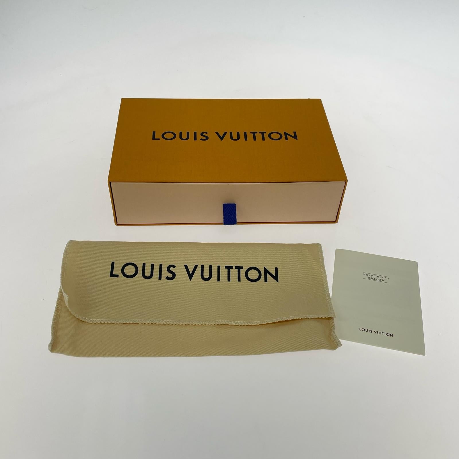 LV エピ ジピーウォレット 紺