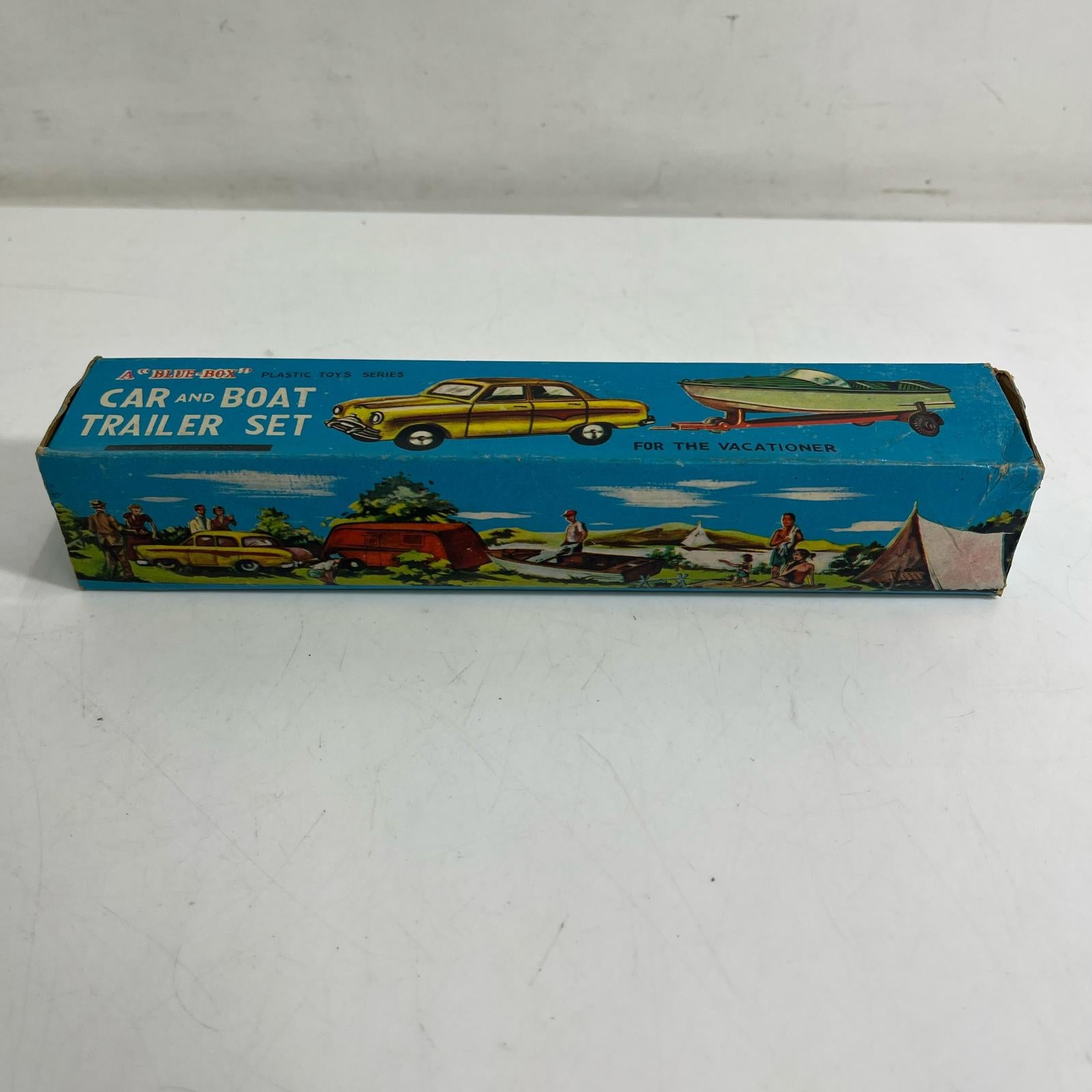 BLUE-BOX CAR AND BOAT TRAILER SET ミニカーその他