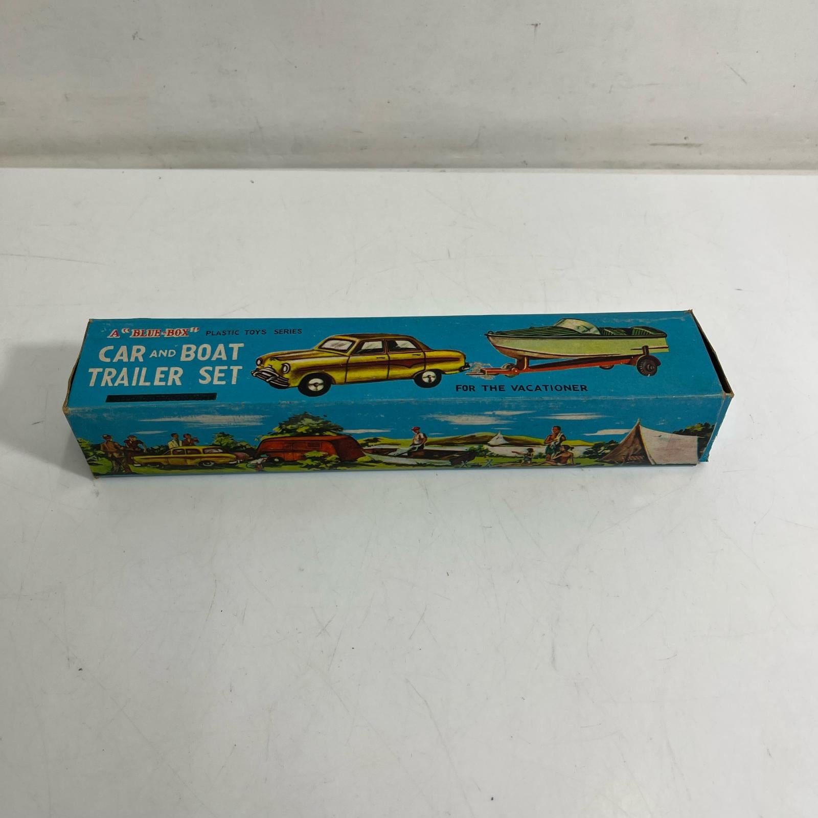 BLUE-BOX CAR AND BOAT TRAILER SET ミニカーその他