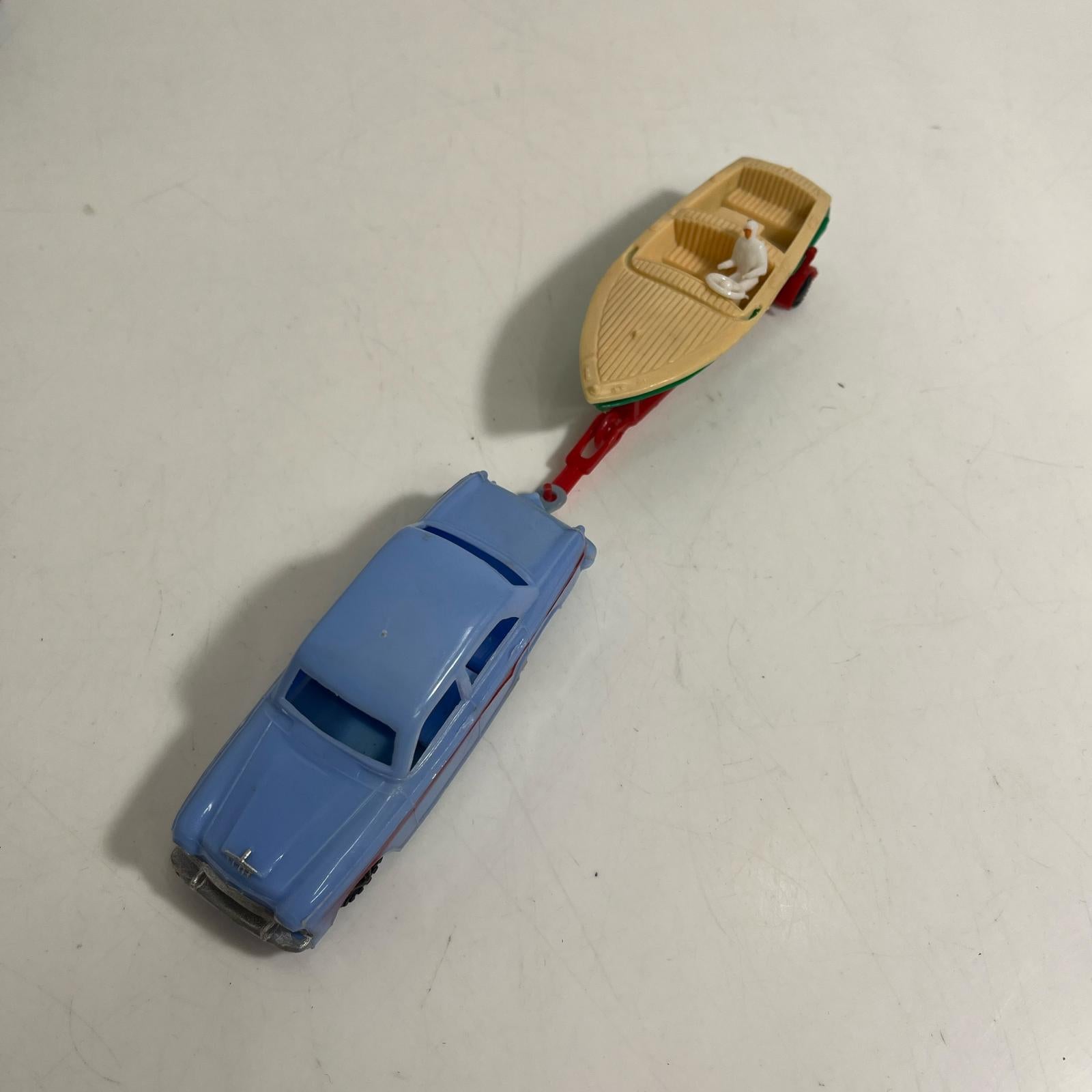 BLUE-BOX CAR AND BOAT TRAILER SET ミニカーその他