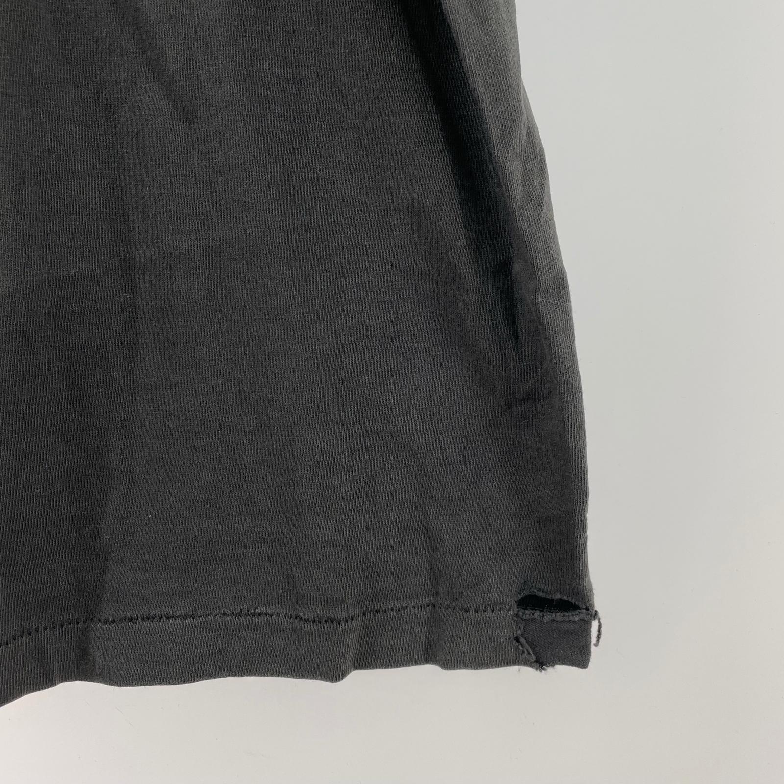 その他トップス 90s Knoll 企業Tシャツ XL ピンホールあり ブラック