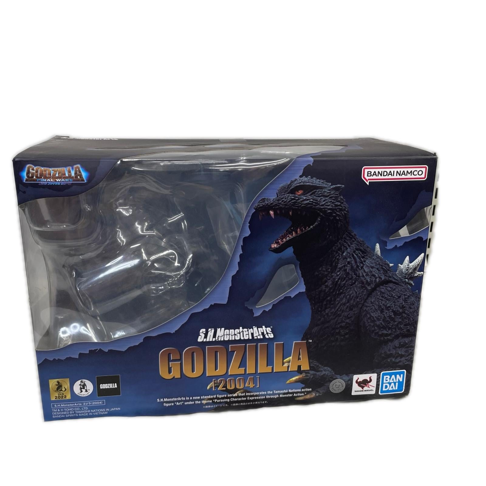S.H.MonsterArts ゴジラ (2004) ゴジラ 2004 フィギュア/グッズ