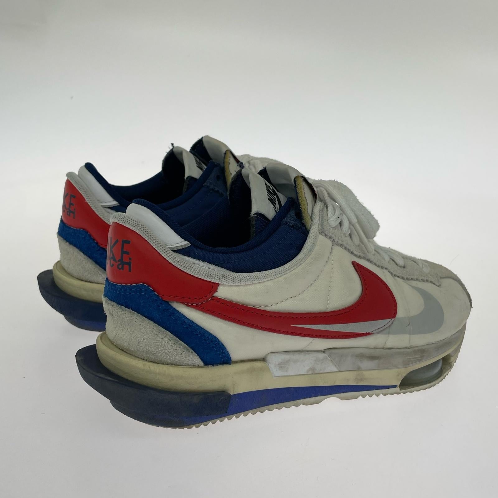 スニーカー ×SACAI ZOOM CORTEZ/26.5 26.5cm (US8 1/2 UK8 EU43) ホワイト