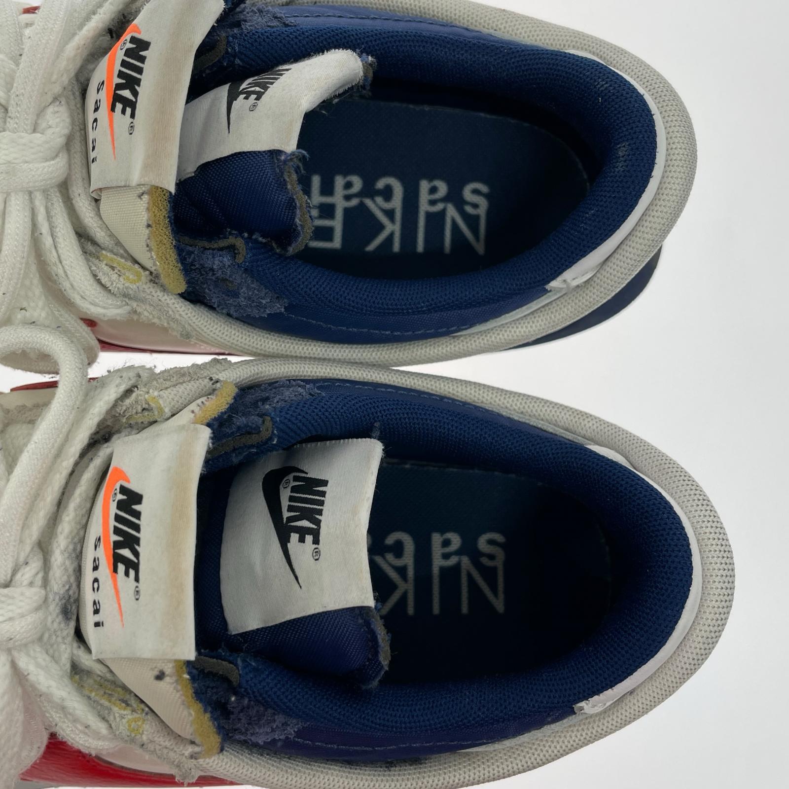 スニーカー ×SACAI ZOOM CORTEZ/26.5 26.5cm (US8 1/2 UK8 EU43) ホワイト
