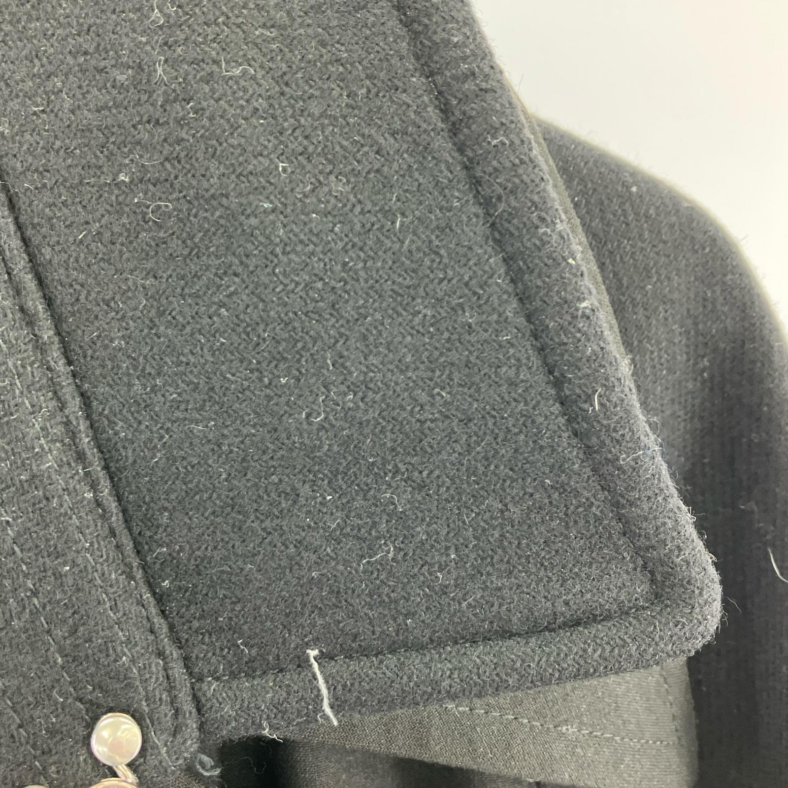 その他アウター Layering Double Breasted Prime-Over Coat ブラック