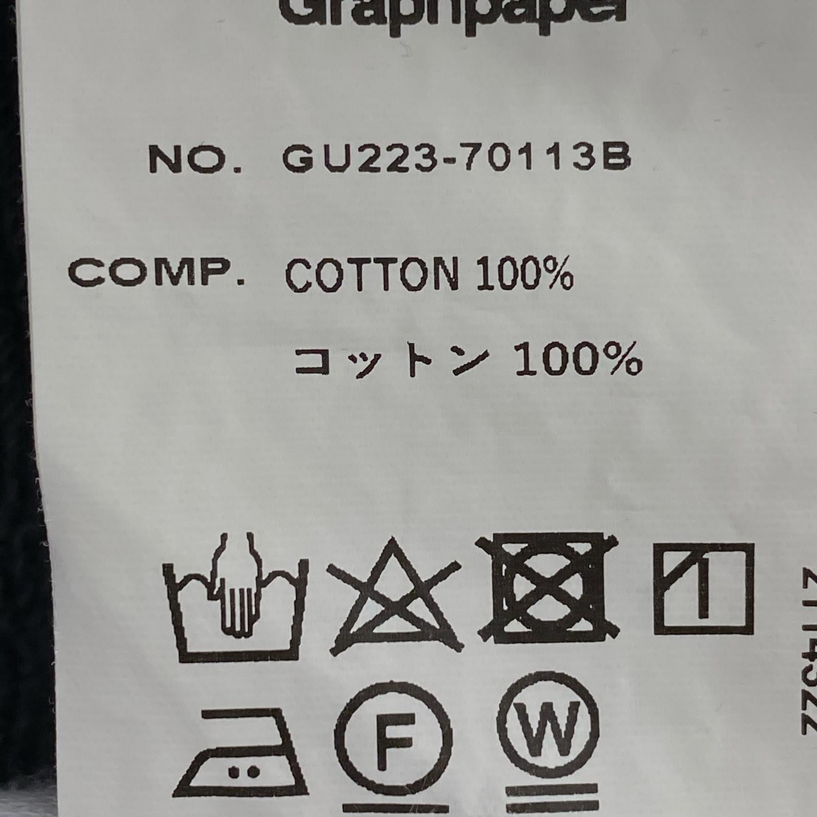 スウェット LOOPWHEELER for GP Sweat Parka グレー