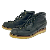 ブーツ 91072 LACE TO TOE BLACK 8 1/2EE ブラック
