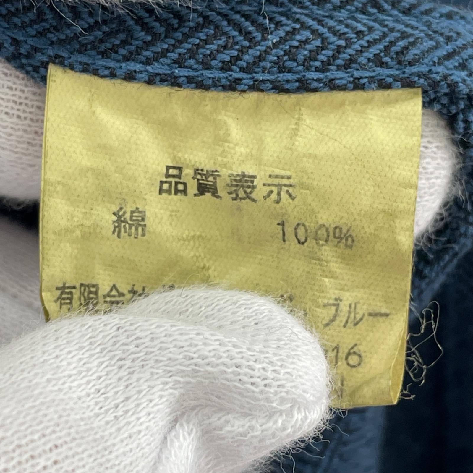 長袖シャツ 36 シャツ 36 ブルー