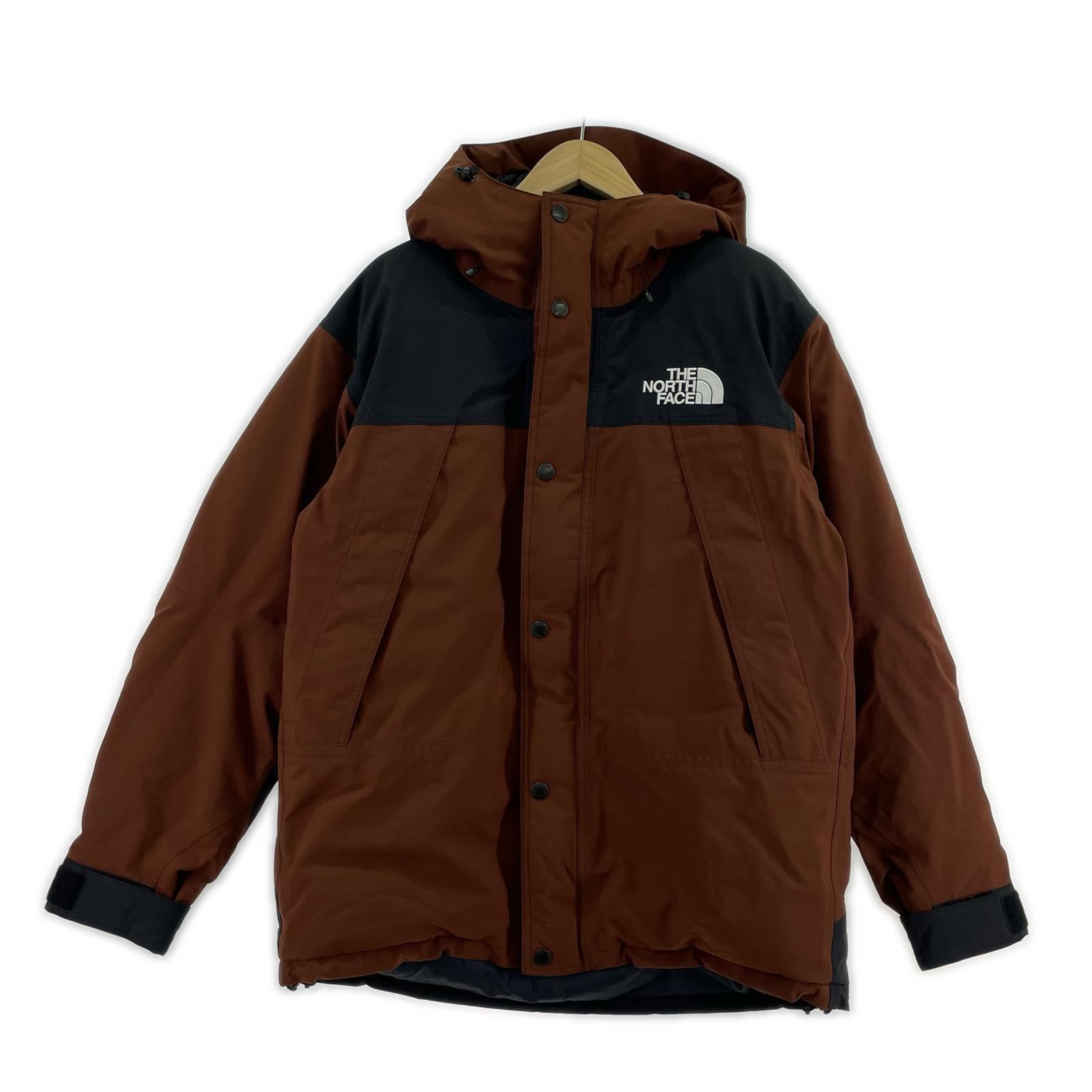 ダウンジャケット MOUNTAIN DOWN JACKET BROWN L ブラウン