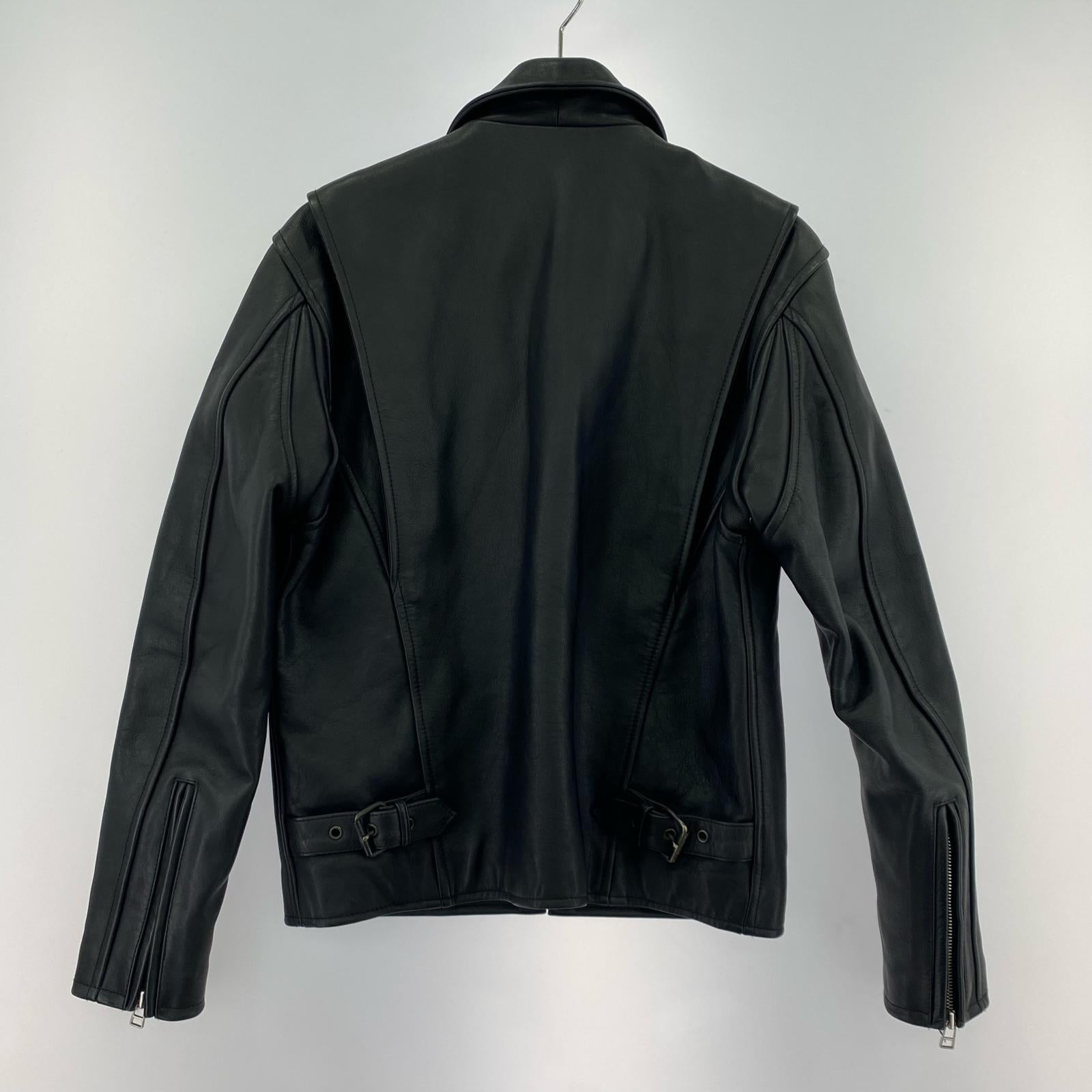 ライダースジャケット wind armor シングル ブラック
