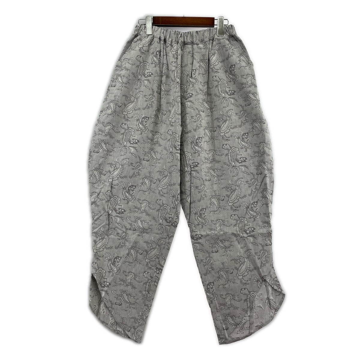 パンツ nunuforme オックスポインテッドパンツ 2 グレー