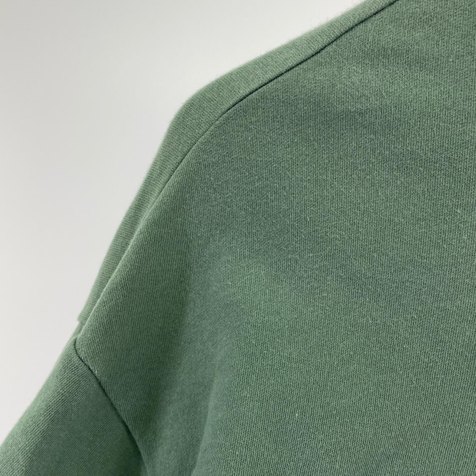 半袖Tシャツ プリントカットソー 緑 38 グリーン