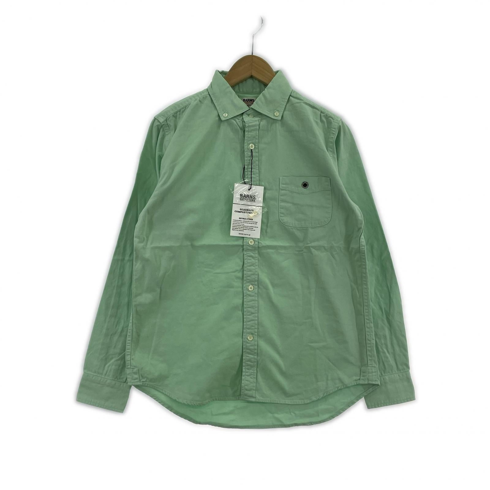 長袖シャツ OX REGULAR LS SHIRT 緑 M M