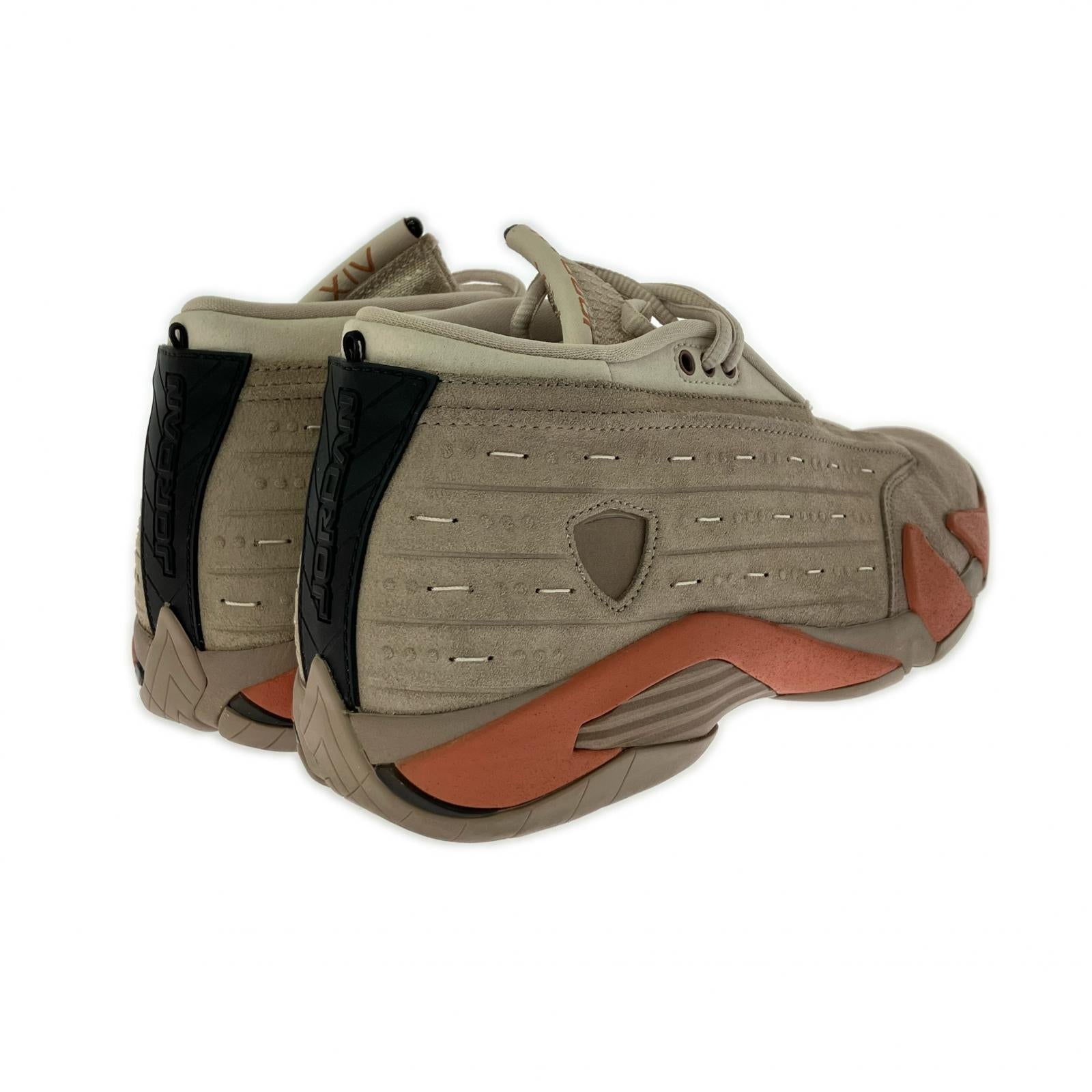 スニーカー ×CLOT AIR JORDAN 14 LOW SP 27cm 27cm (US9 UK8 1/2 EU44) ベージュ
