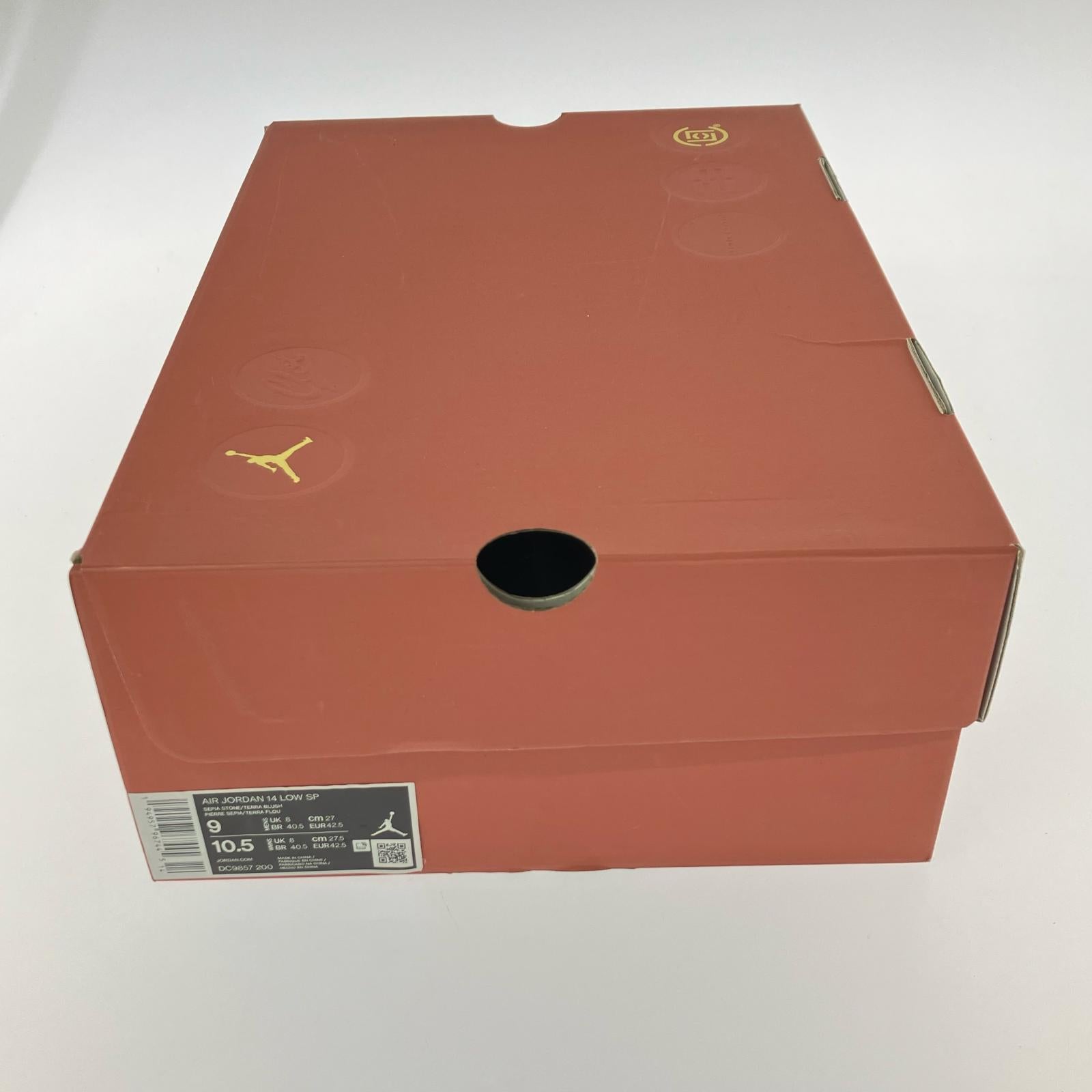 スニーカー ×CLOT AIR JORDAN 14 LOW SP 27cm 27cm (US9 UK8 1/2 EU44) ベージュ