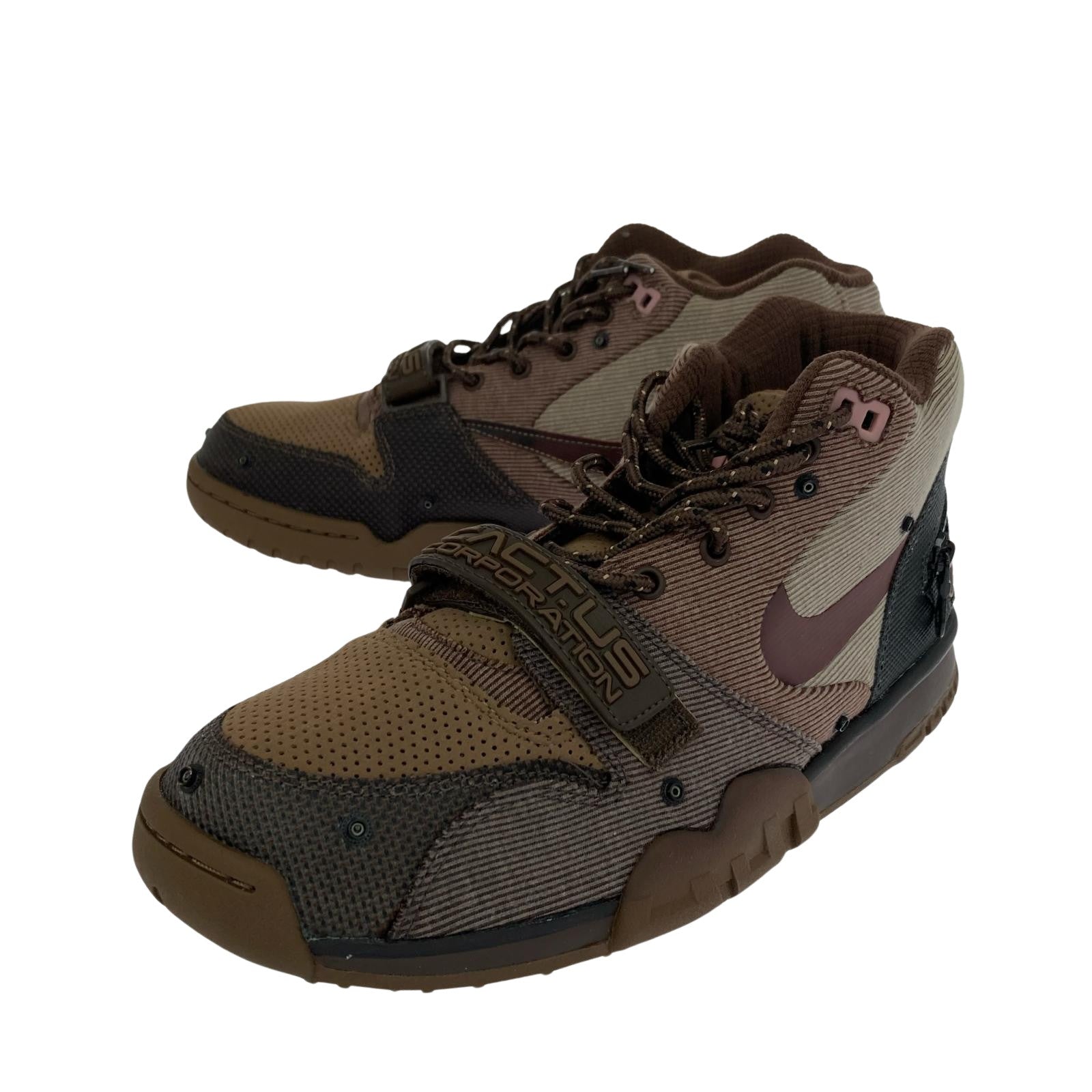 スニーカー ×TRAVIS SCOTT AIR TRAINER 1 27cm 27cm (US9 UK8 1/2 EU44) ブラウン