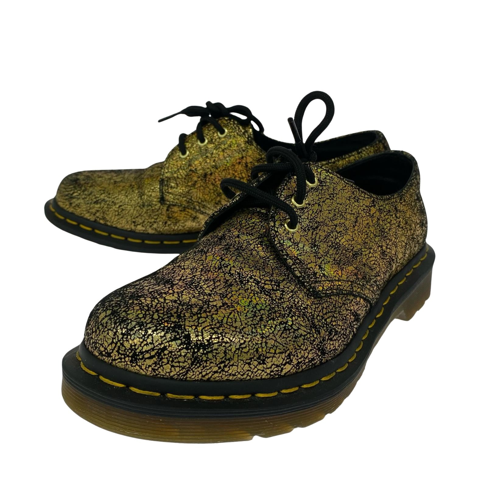 シューズ IRIDESCENT CRACKLE SHOES 25.0cm