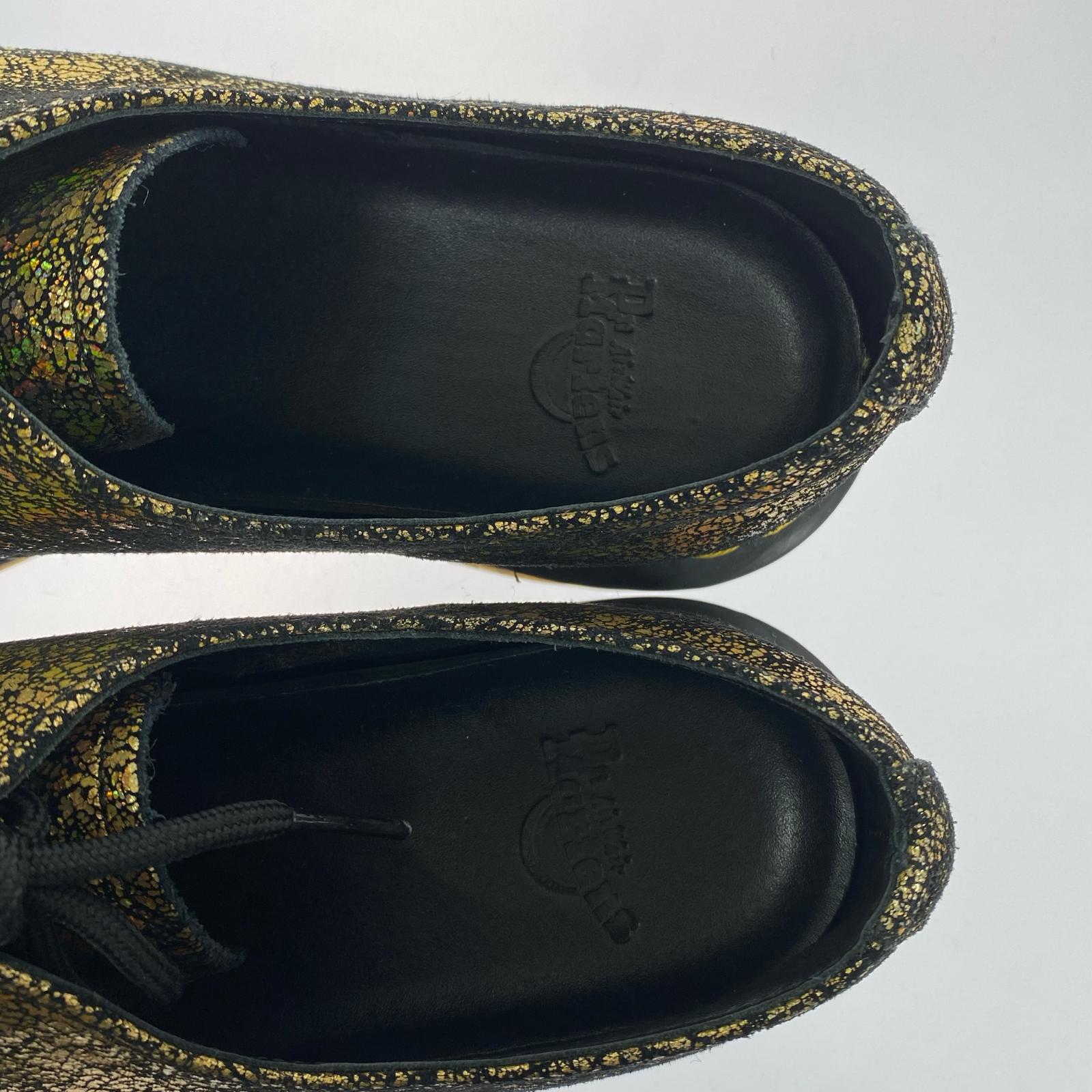 シューズ IRIDESCENT CRACKLE SHOES 25.0cm