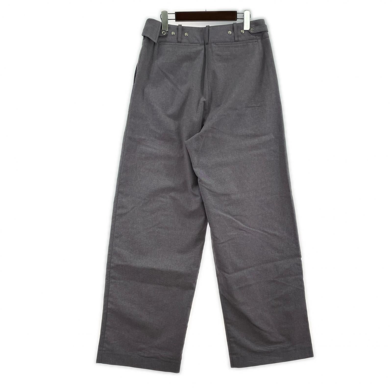 パンツ Kiko Kostadinov 25SS NAVIN WIDE TROUSER 46 パープル