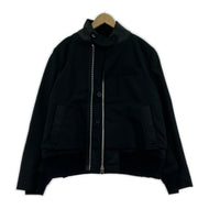 ジャケット suiting mix blouson ma1 3 ブラック ブラック