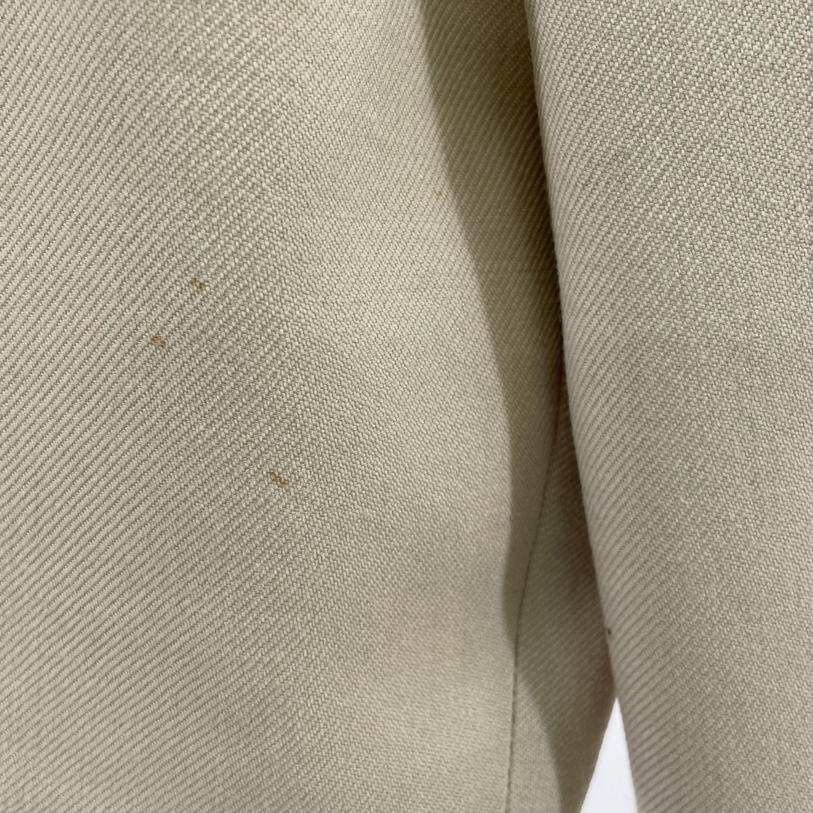 パンツ VERMEIL par iena ウールカルゼ センタープレス スラックス 38 ベージュ