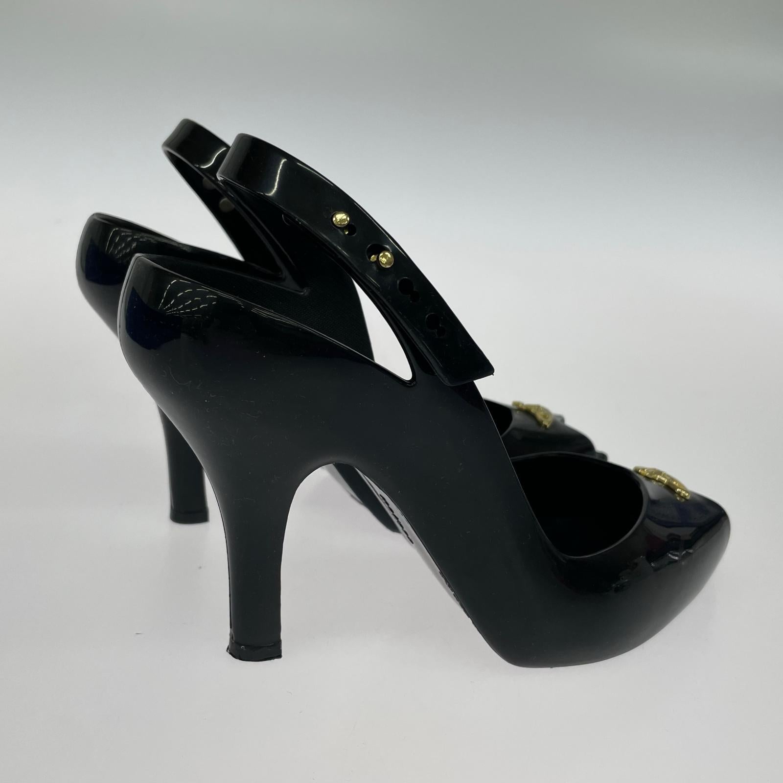 パンプス Anglomania MELISSA ブラック