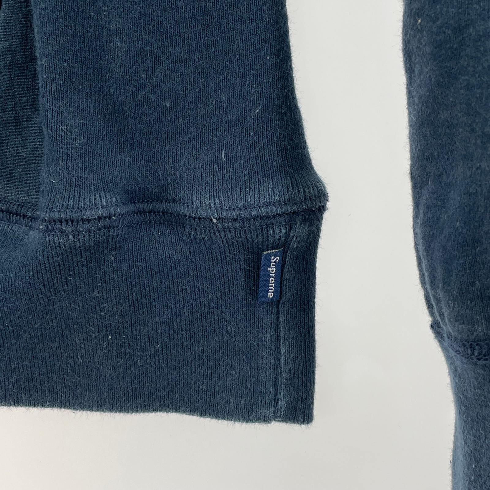 パーカー Supreme パンチングレザーロゴ パーカー M