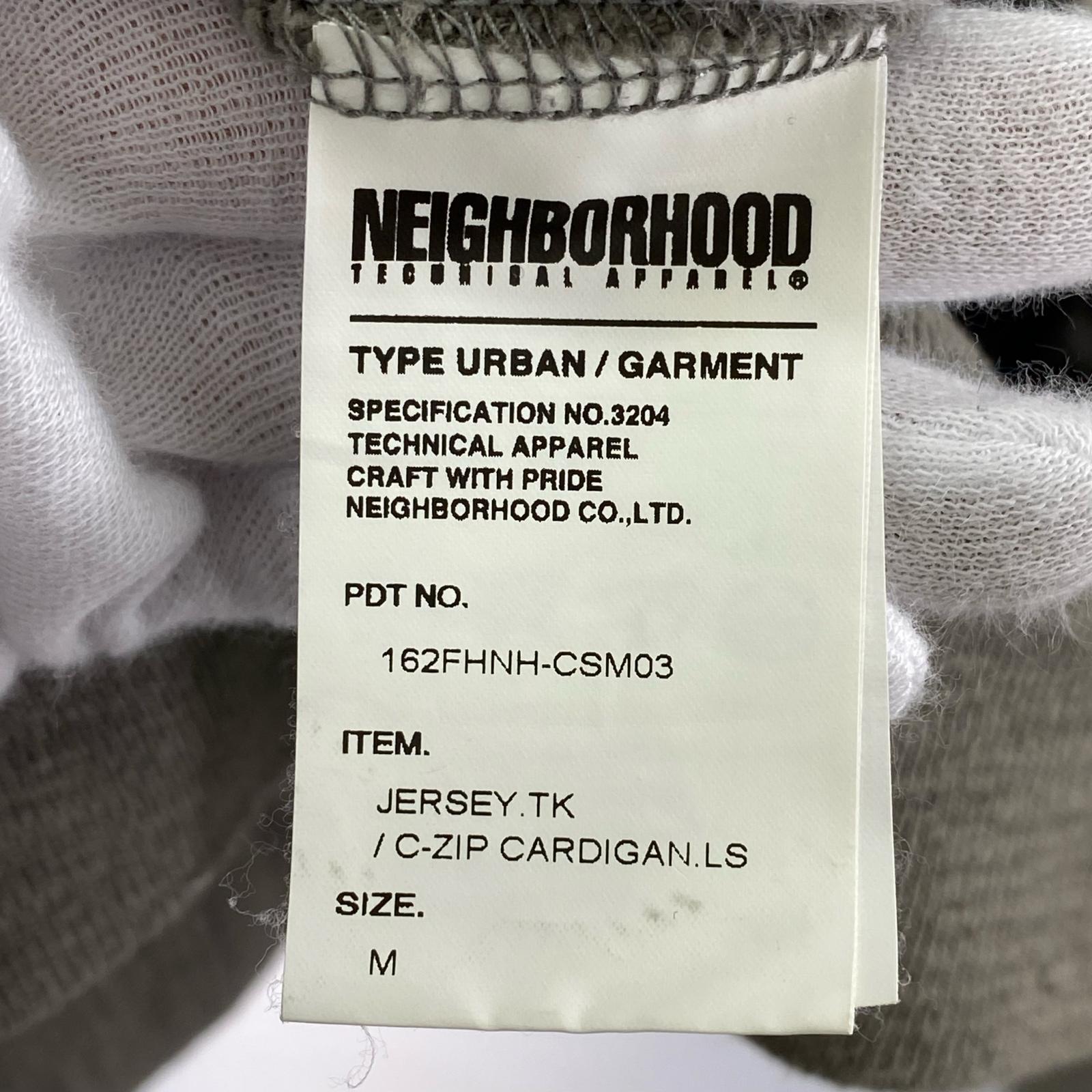 ジャケット NEIGHBORHOOD 16AW JERZEY.TK C-ZIP CARDIGAN (M) カーキ