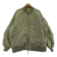 ジャケット TECH REVERSIBLE MA-1//BW-27022W グレー
