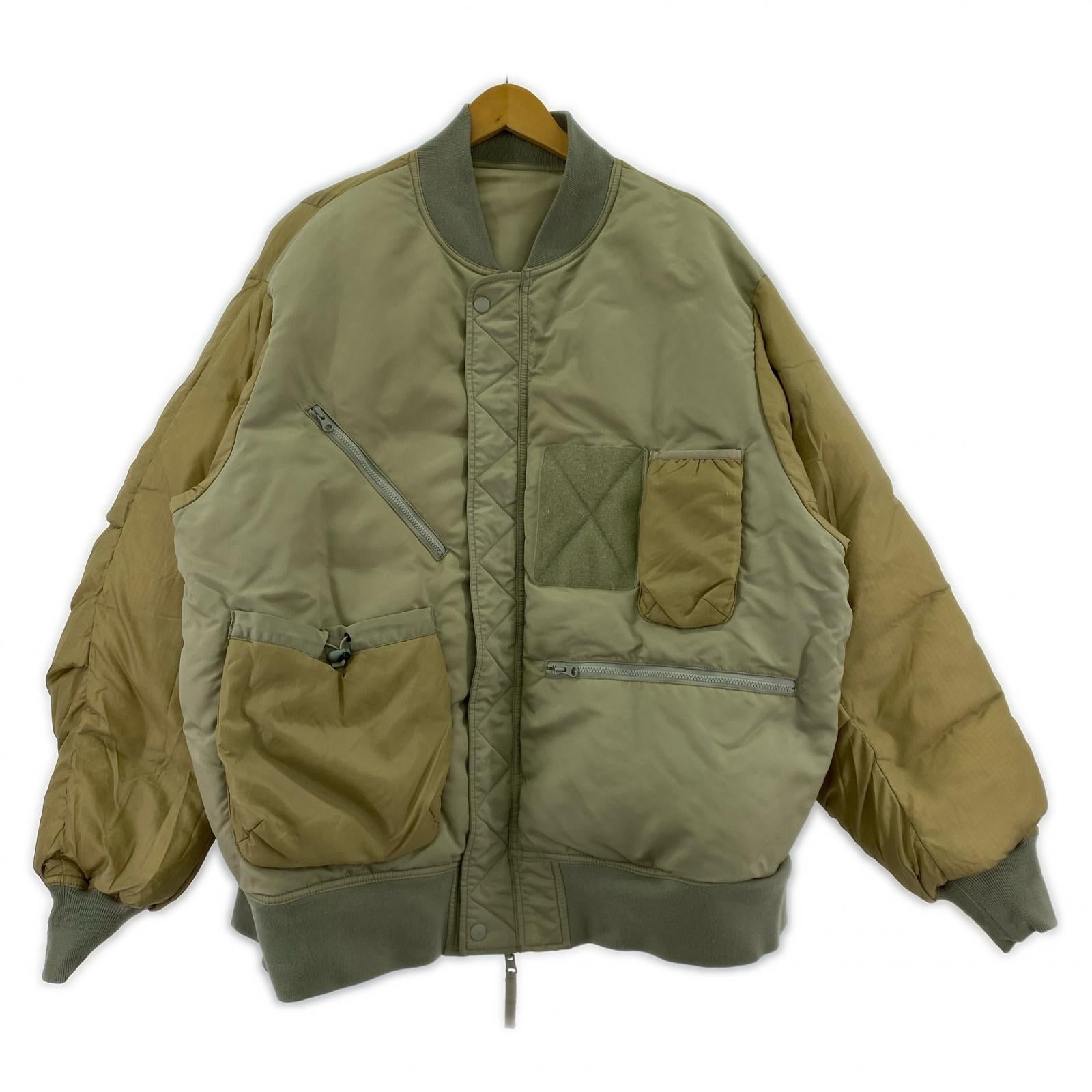 ジャケット TECH REVERSIBLE MA-1//BW-27022W グレー