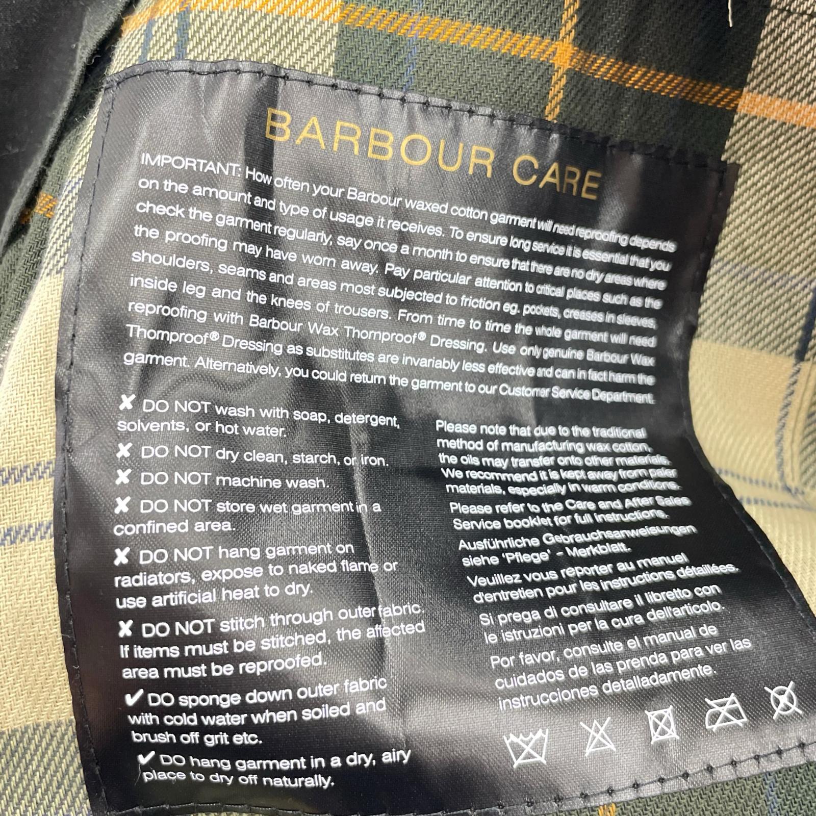 ジャケット Barbour WAX BEDALE OS (38) カーキ 38 カーキ