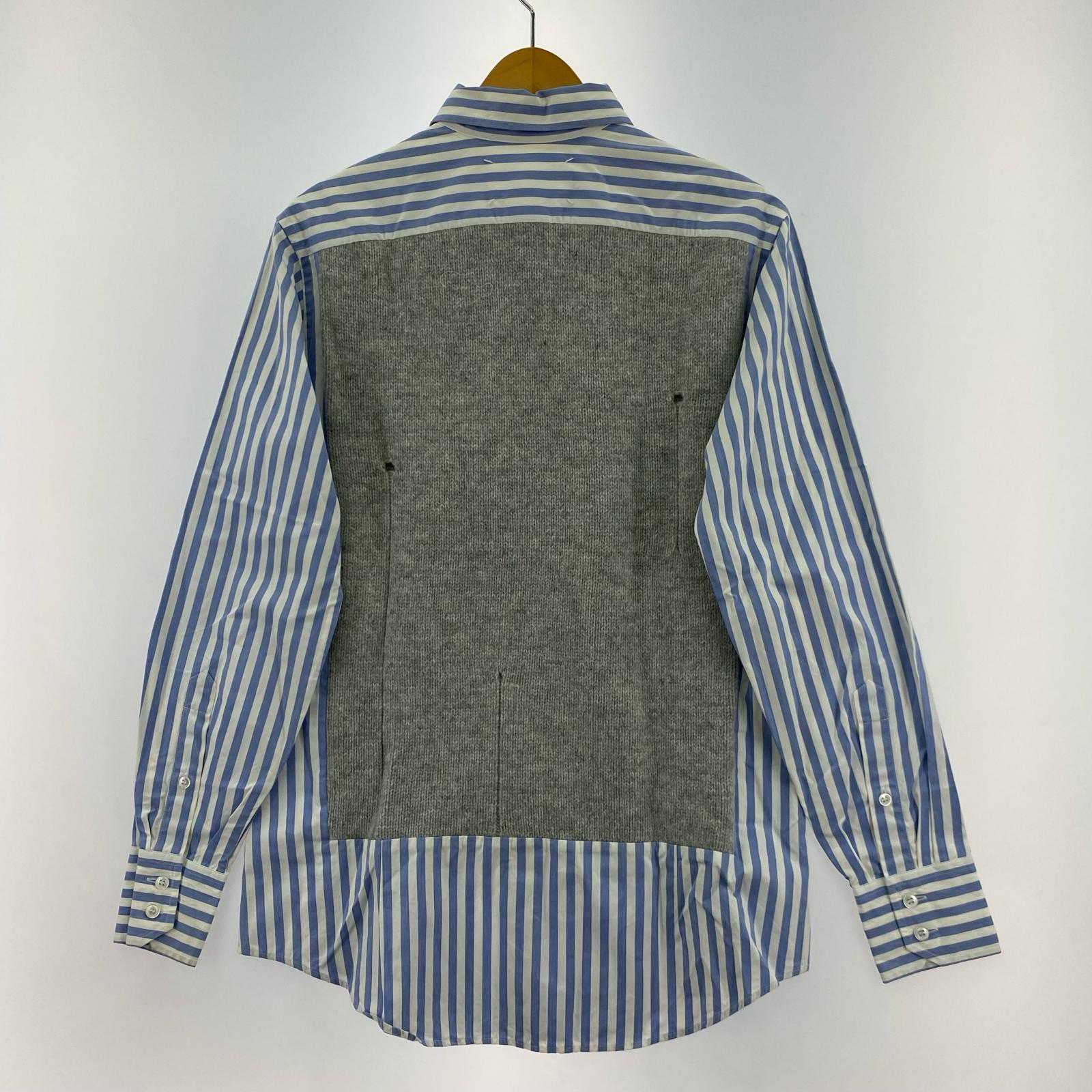 長袖シャツ 23SS ダメージニットドッキングシャツ