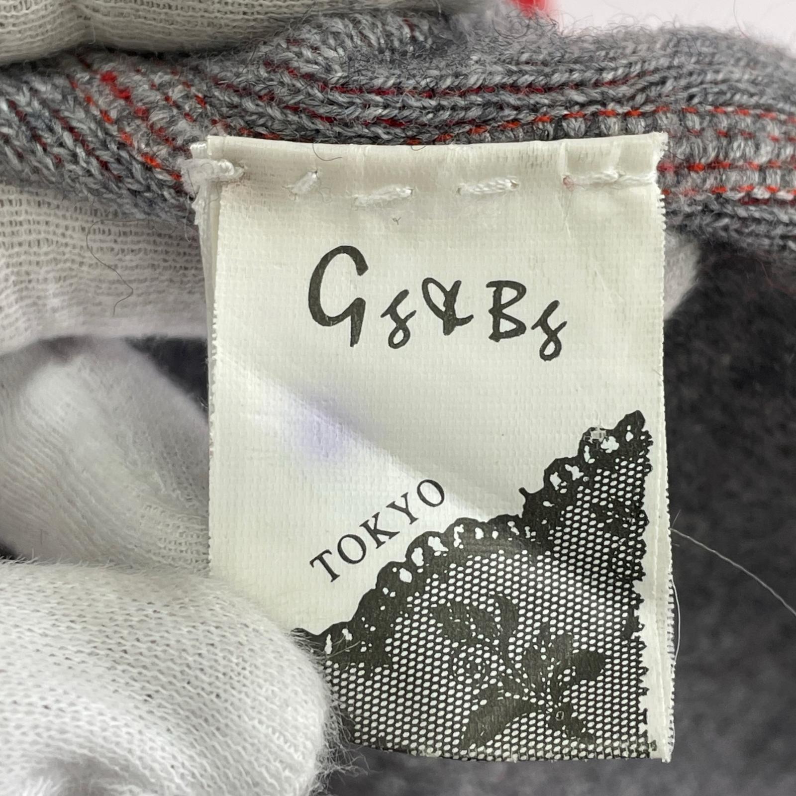 ジャケット CG&BG 赤 カシミヤ80% コート