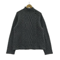 ニット グレー TRICOT タートルジップ M グレー