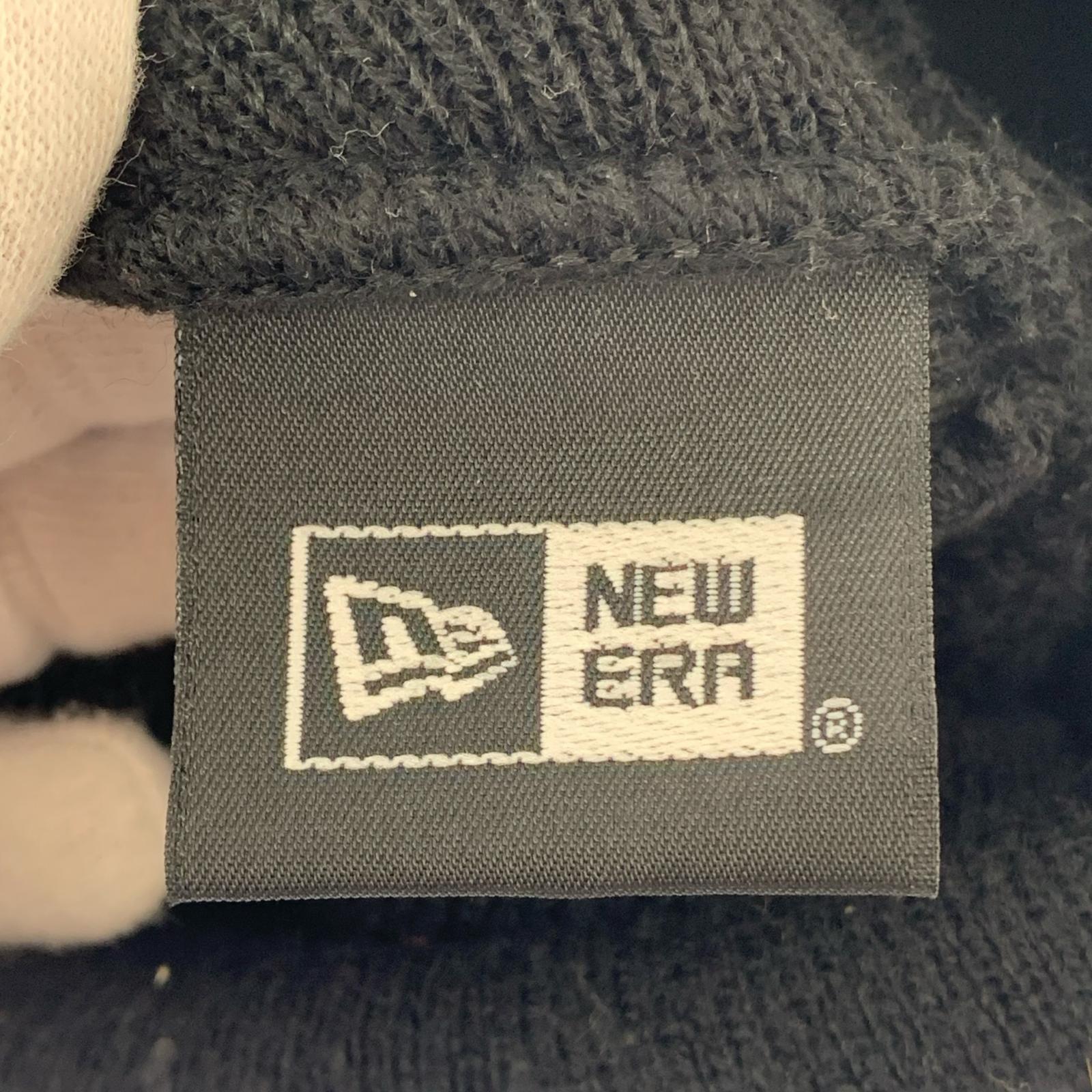 ニットキャップ × NEW ERA 16AW BIG S Beanie 黒 ブラック